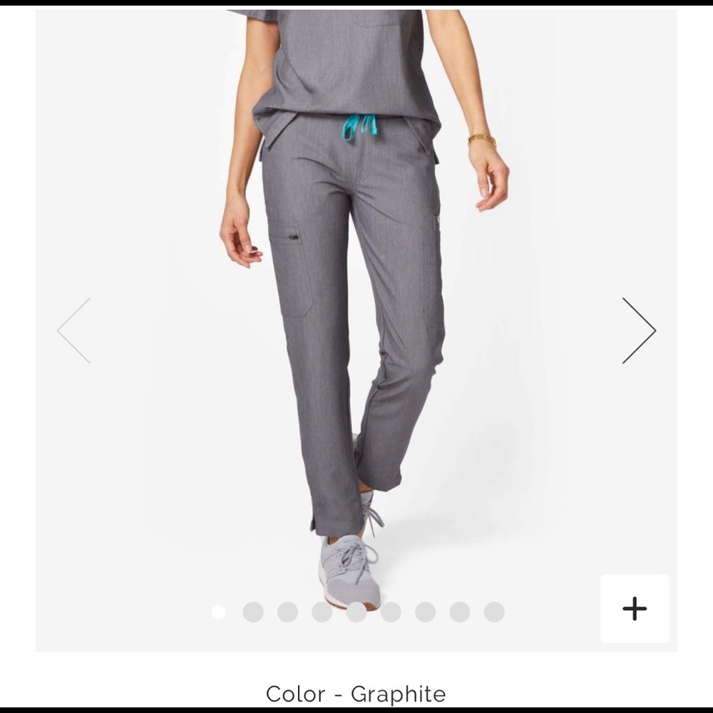 FIGS - XS Graphite YOLA skinny Pants Regular